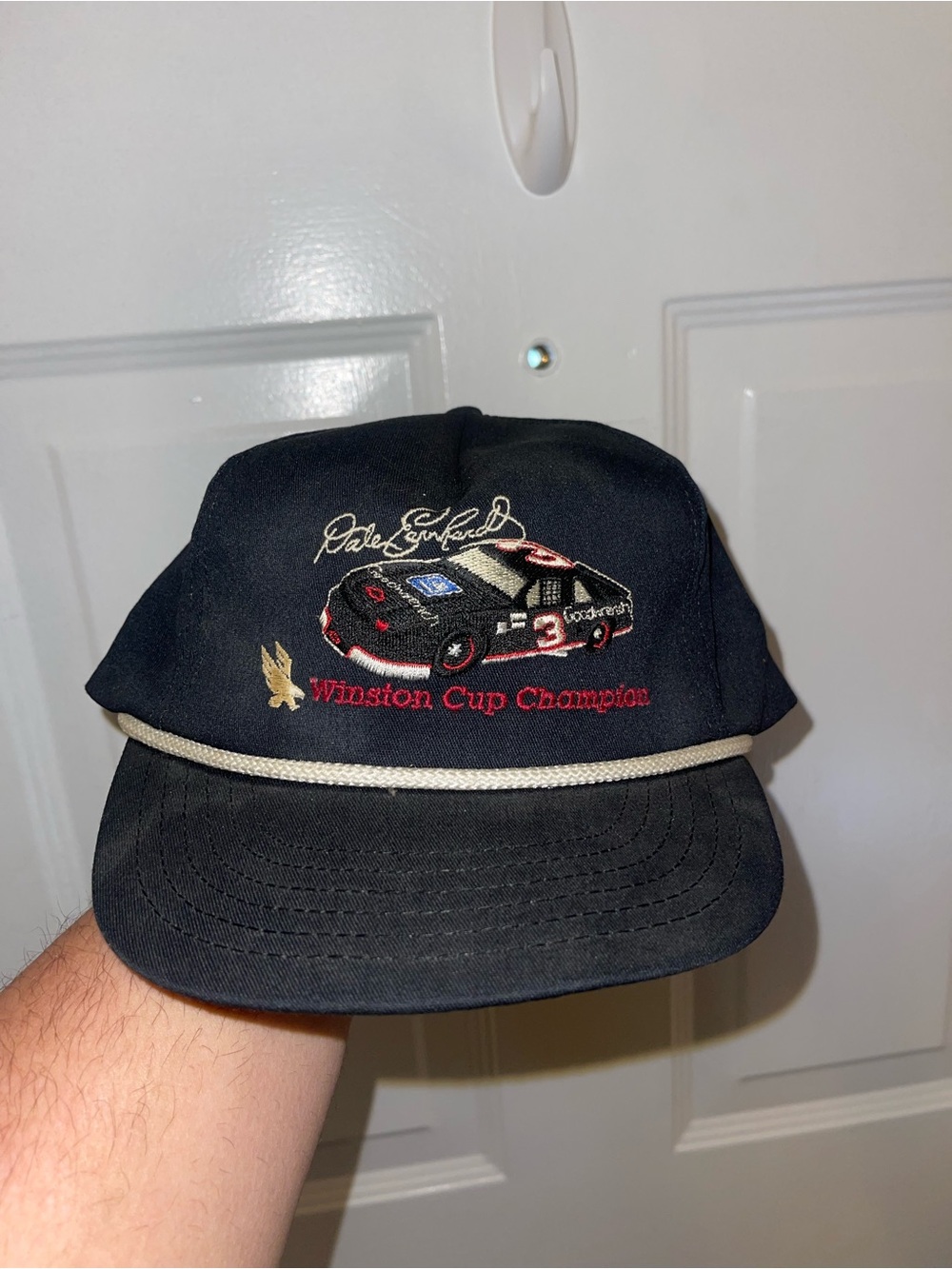 Dale Earnhardt Winston Cup Champion Embroidered Racing Hat